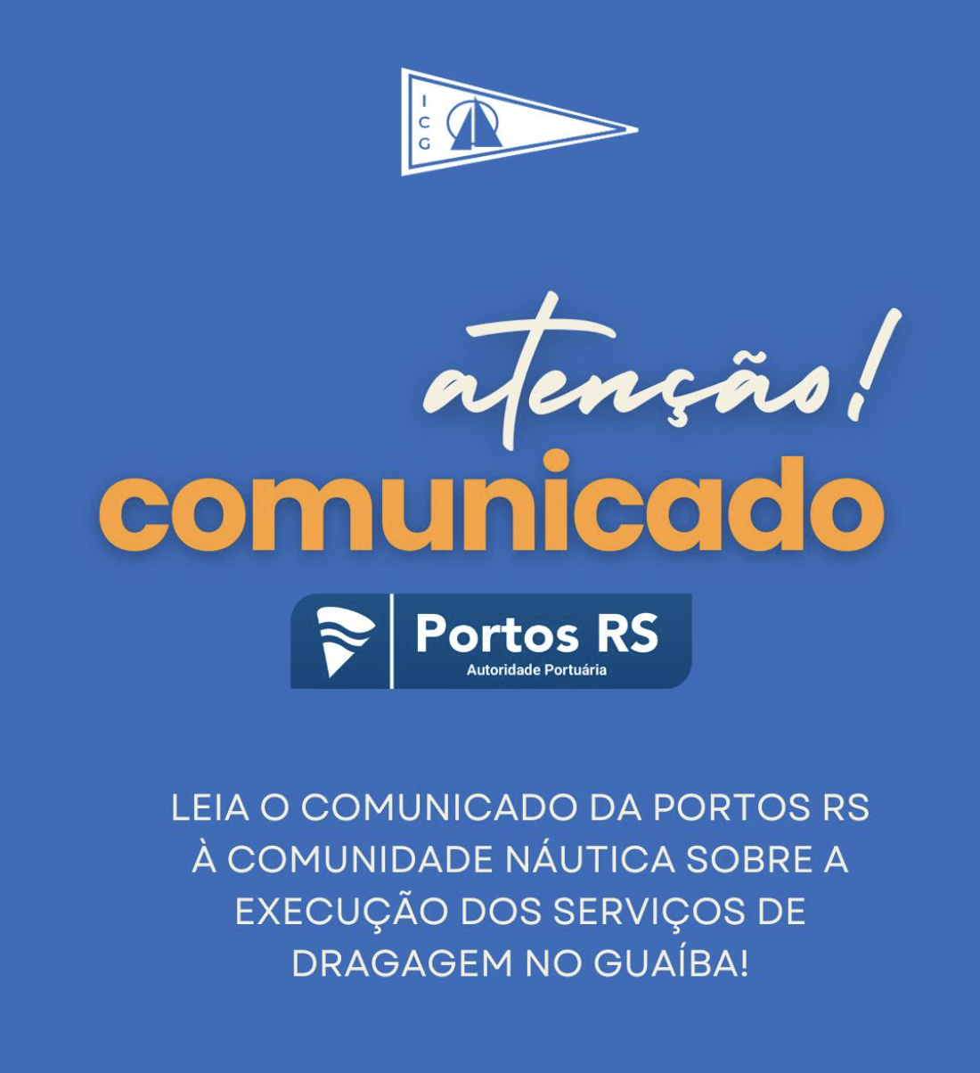 Portos RS restringe navegação e define janelas operacionais durante dragagem no Lago Guaíba