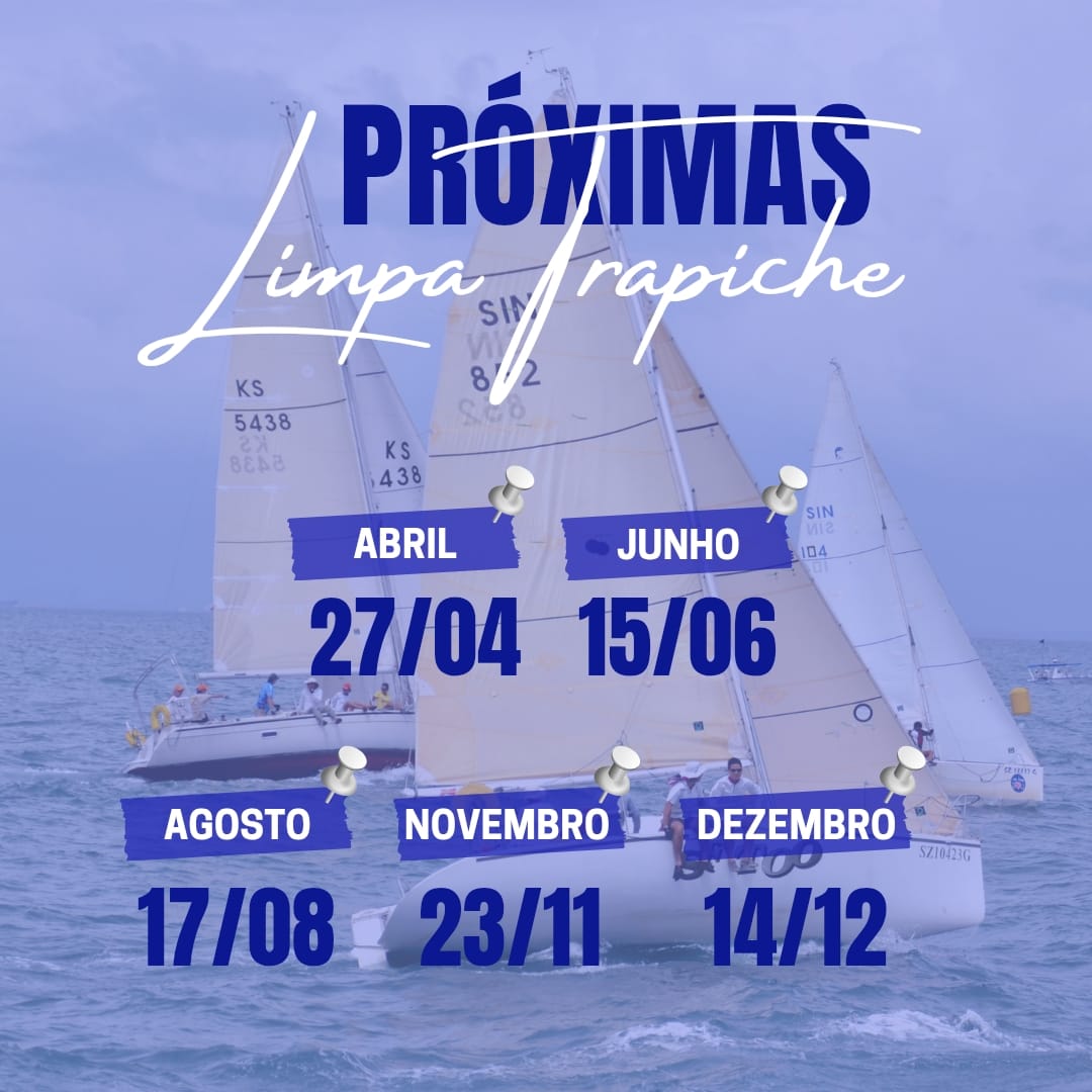 Próximas regatas Limpa Trapiche têm datas donfirmadas