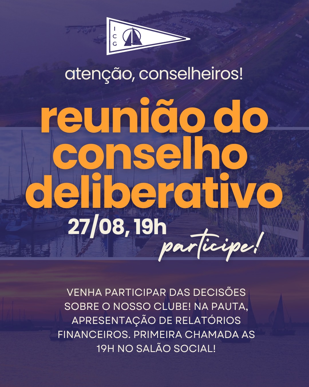 Reunião do Conselho Deliberativo do ICG