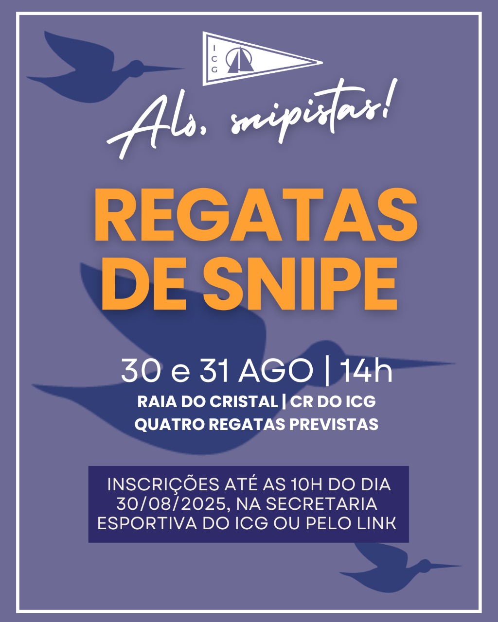 Regata de Snipe no ICG