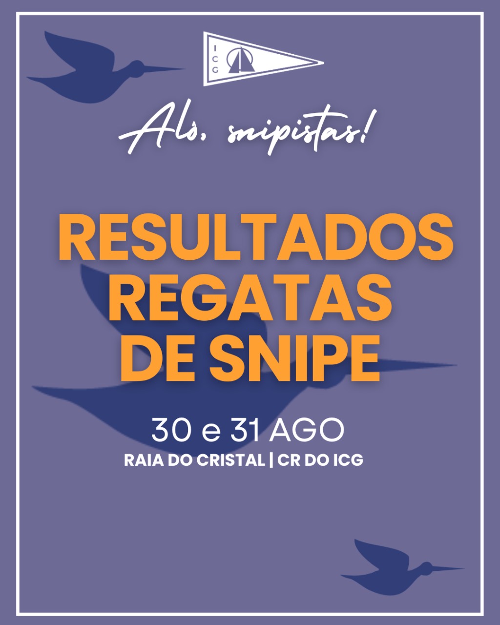 REGATAS DA CLASSE SNIPE – RANKING RS