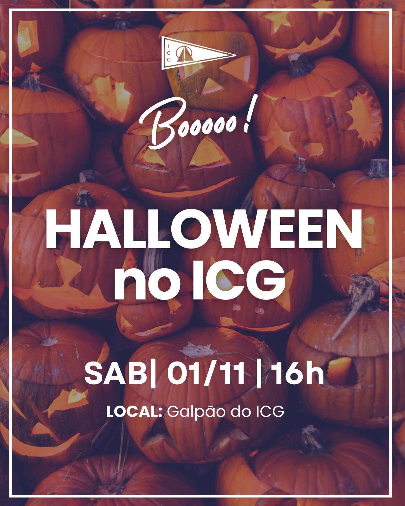 Booool: O Halloween Chega ao ICG!