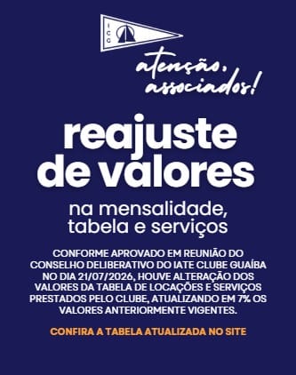Reajuste de mensalidades, tabela de valores e serviços
