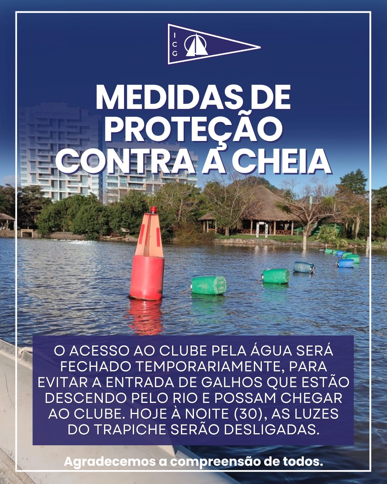MEDIDAS DE PROTEÇÃO CONTRA A CHEIA