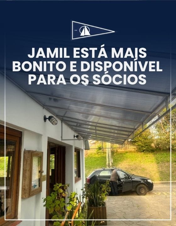 Jamil está mais bonito e disponível para os sócios