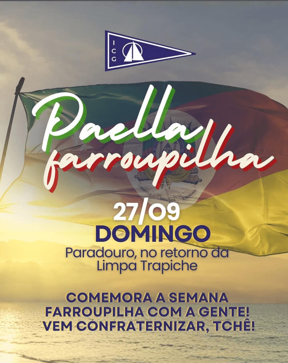 PAELLA CAMPEIRA NO ICG