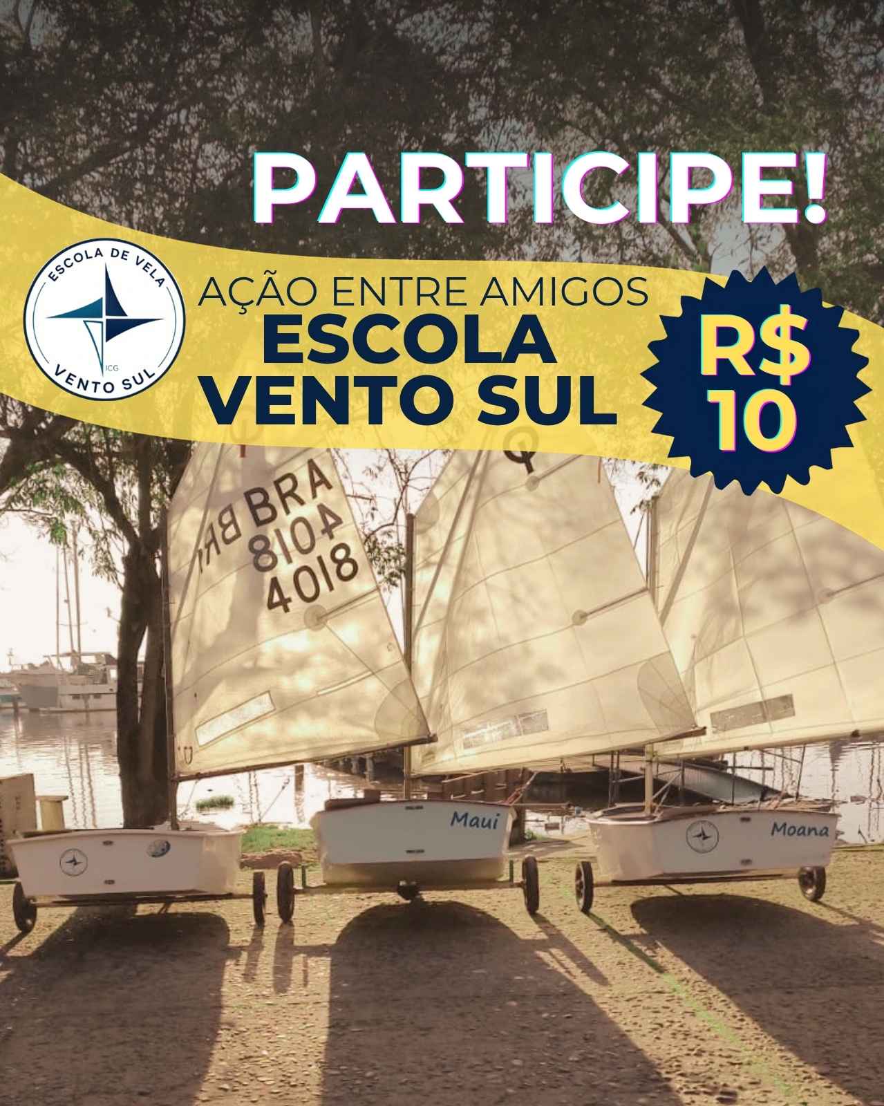 AÇÃO ENTRE AMIGOS DA ESCOLA VENTO SUL