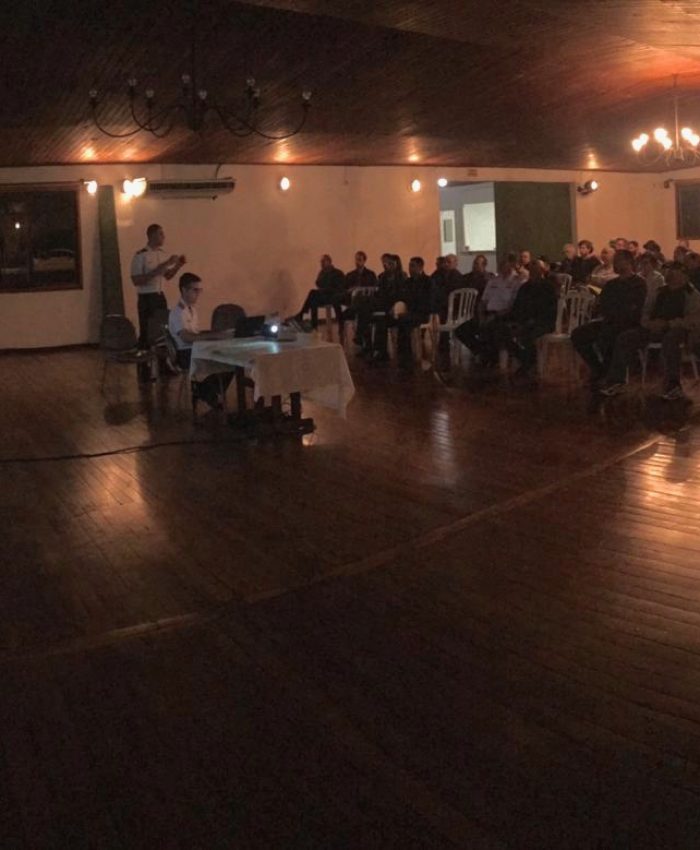 A PALESTRA DA MARINHA NO ICG