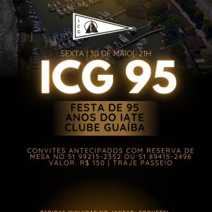 Iate Clube Guaíba celebra 95 anos com festa especial