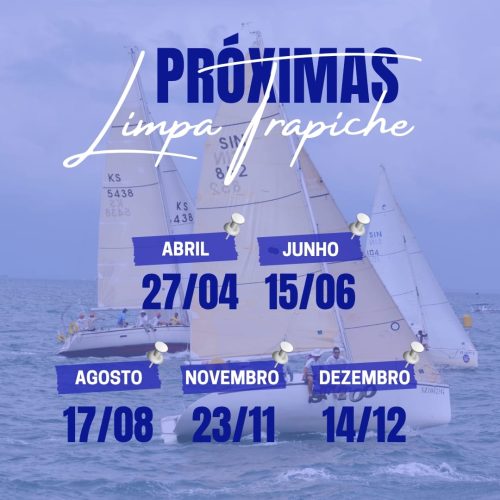 Próximas regatas Limpa Trapiche têm datas donfirmadas