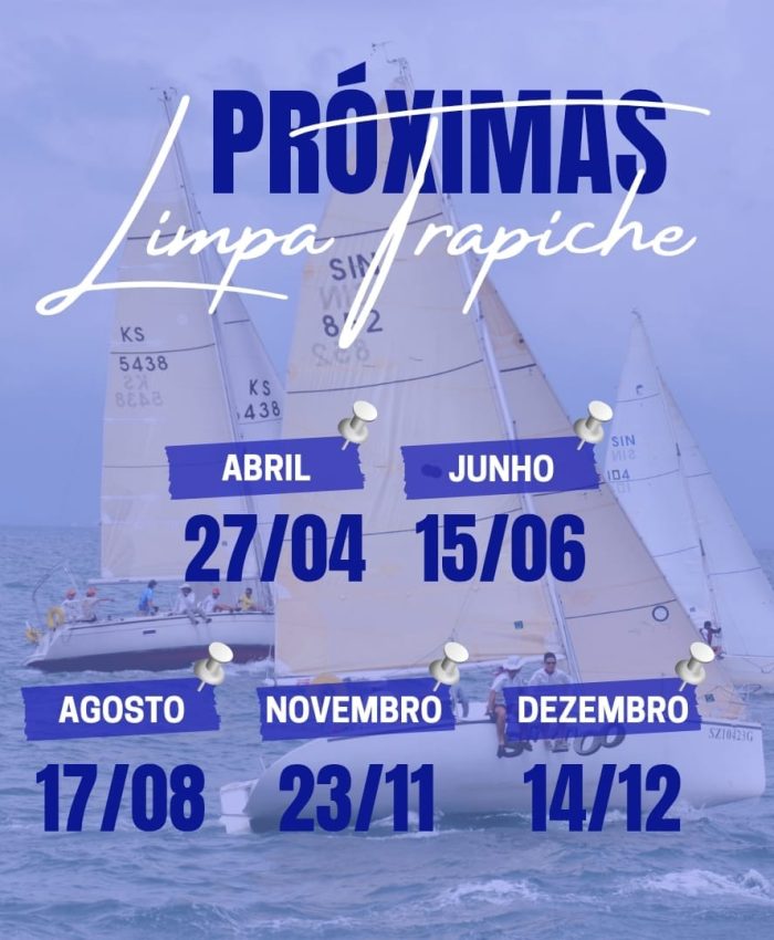 Próximas regatas Limpa Trapiche têm datas donfirmadas