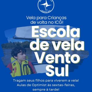 Nossos Optimists já estão esperando a gurizada!